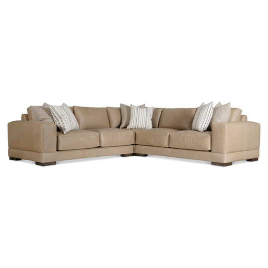 Bernhardt - Lars Leather 3-Piece Sectional - K2090 veiw 1