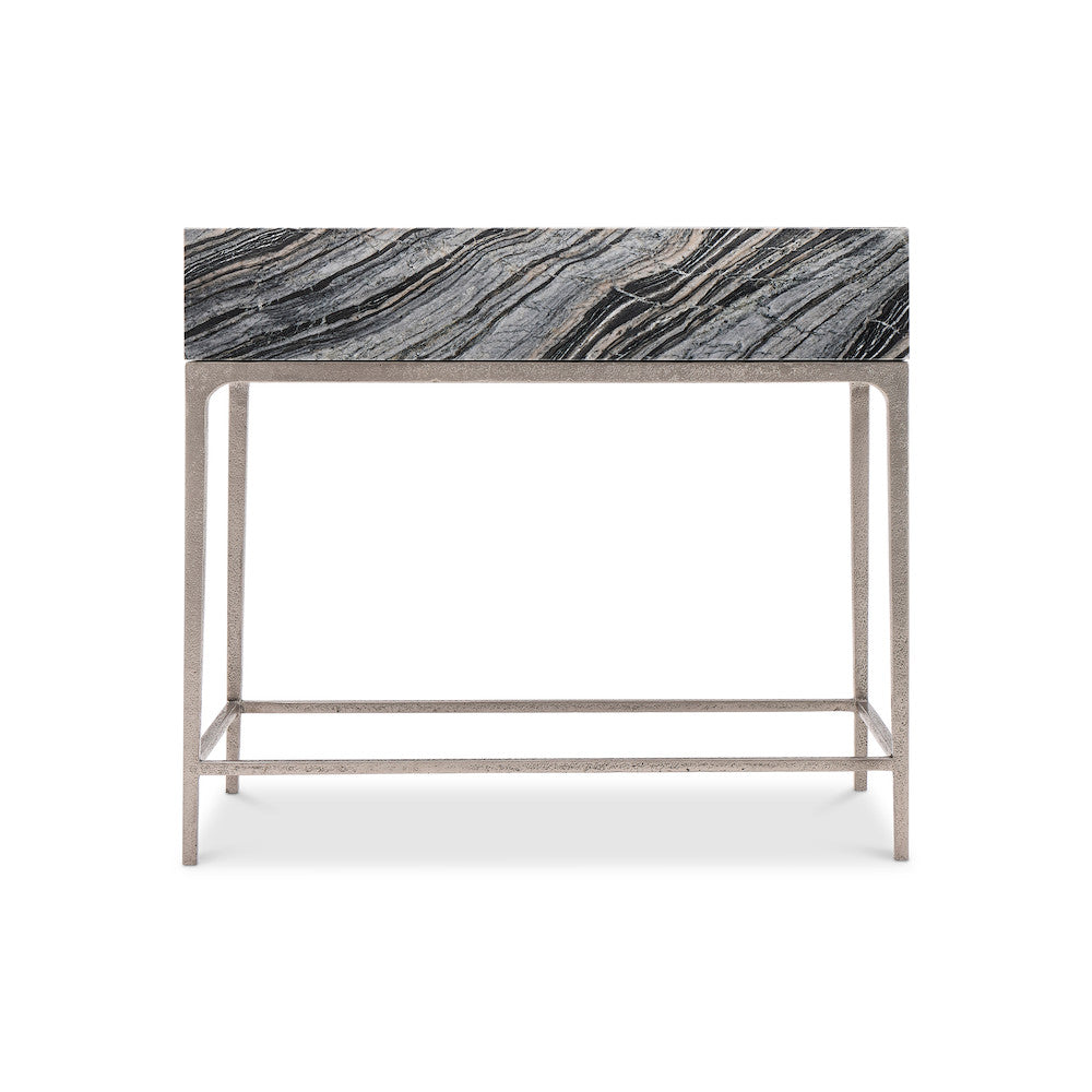 Bernhardt - Linea Black Marble Nightstand - 384216 view 2
