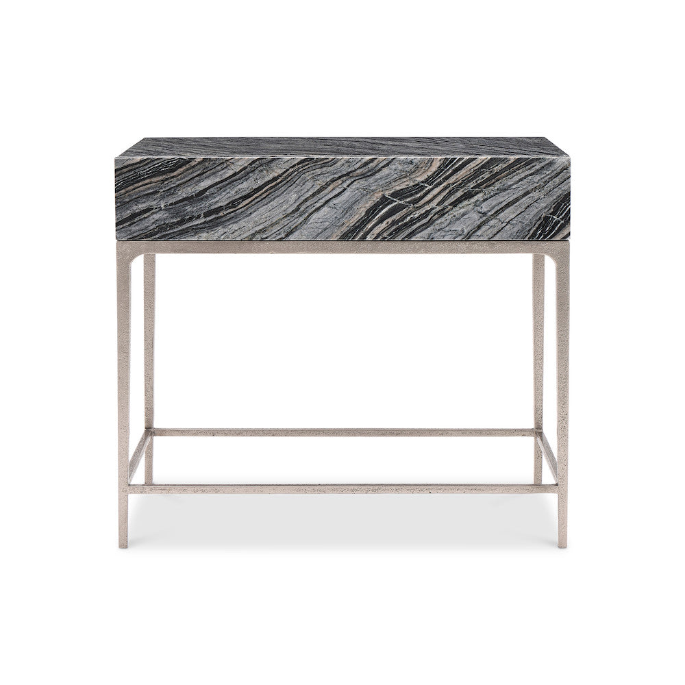Bernhardt - Linea Black Marble Nightstand - 384216 view 3
