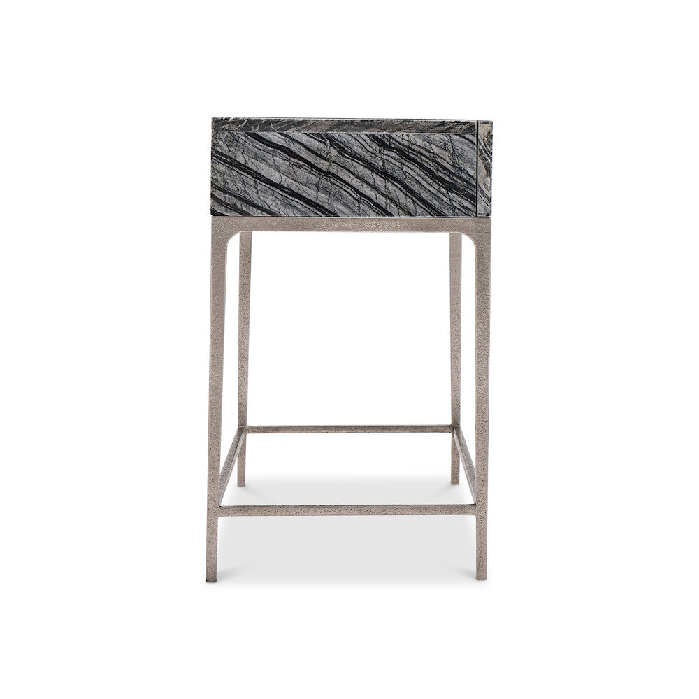 Bernhardt - Linea Black Marble Nightstand - 384216 view 4
