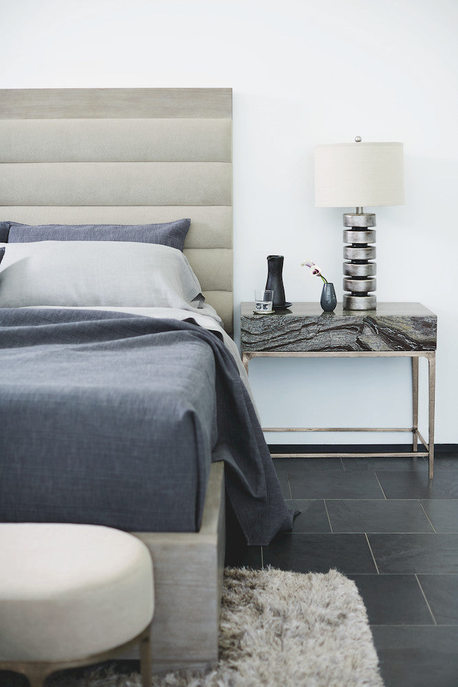 Bernhardt - Linea Black Marble Nightstand - 384216 view 11