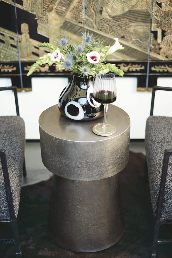 Bernhardt - Linea Metal Round Chairside Table - 384122 view 5