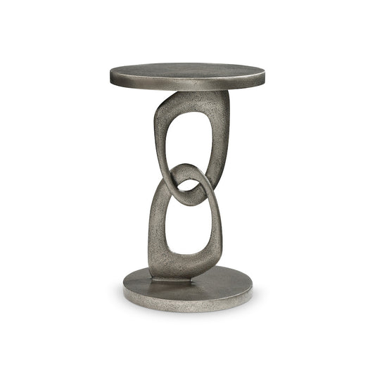 Bernhardt - Linea Metal Round Chairside Table - 384123 view 1