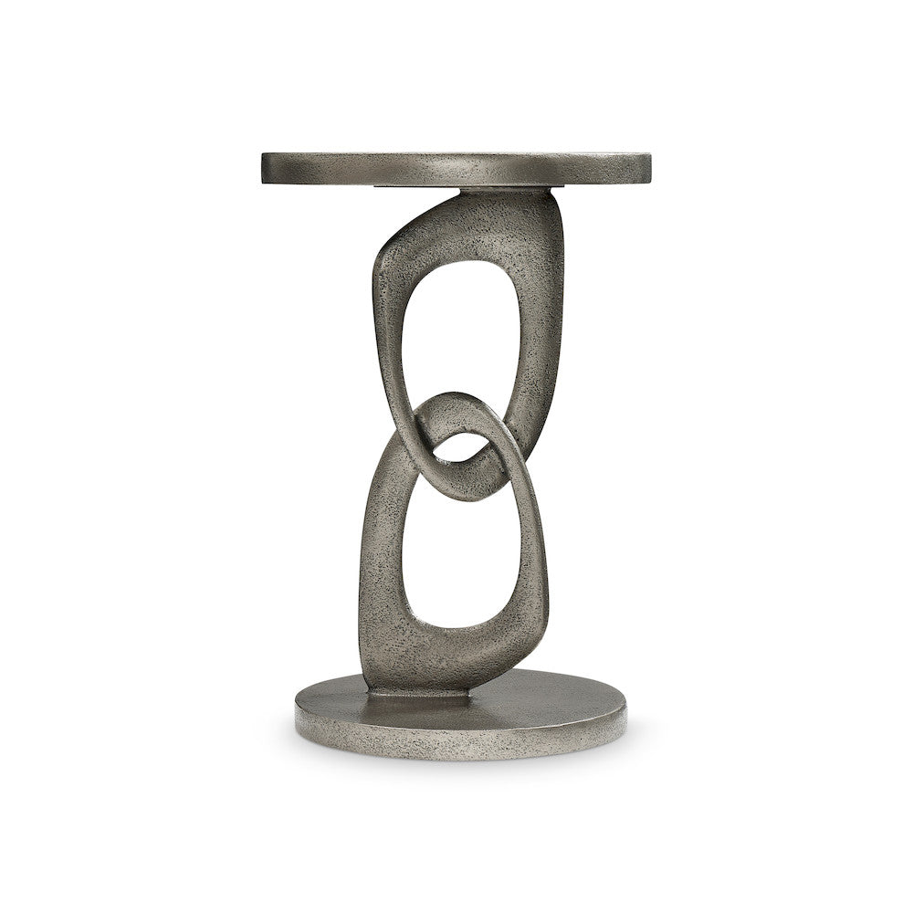 Bernhardt - Linea Metal Round Chairside Table - 384123 view 3