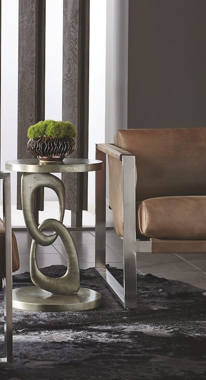 Bernhardt - Linea Metal Round Chairside Table - 384123 view 11
