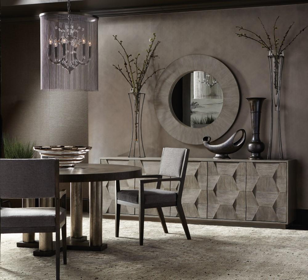 Bernhardt - Linea Round Dining Table - K1099 veiw 4