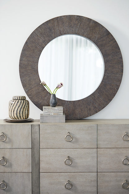 Bernhardt - Linea Round Mirror - 384333B view 5