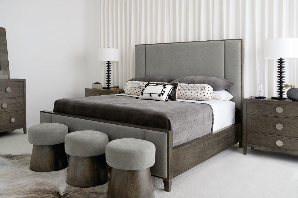 Bernhardt - Linea Upholstered Panel Queen Bed - K1101 veiw 4