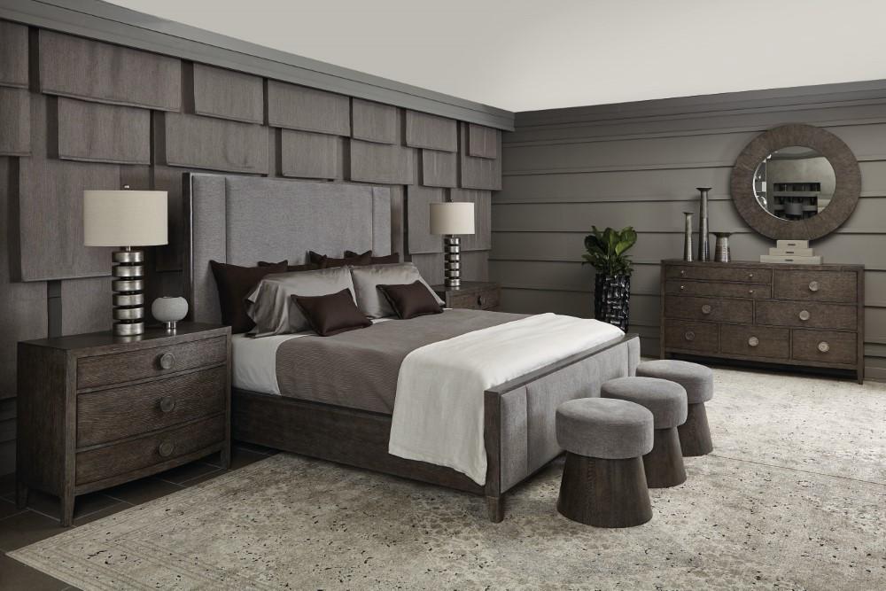 Bernhardt - Linea Upholstered Panel Queen Bed - K1101 veiw 5