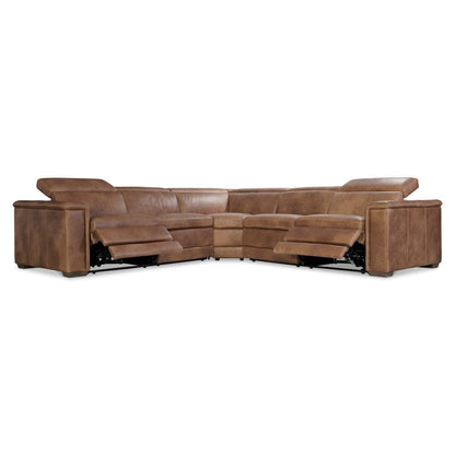 Bernhardt - Lioni Leather 3-Piece Power Motion Sectional - K2087 view 2