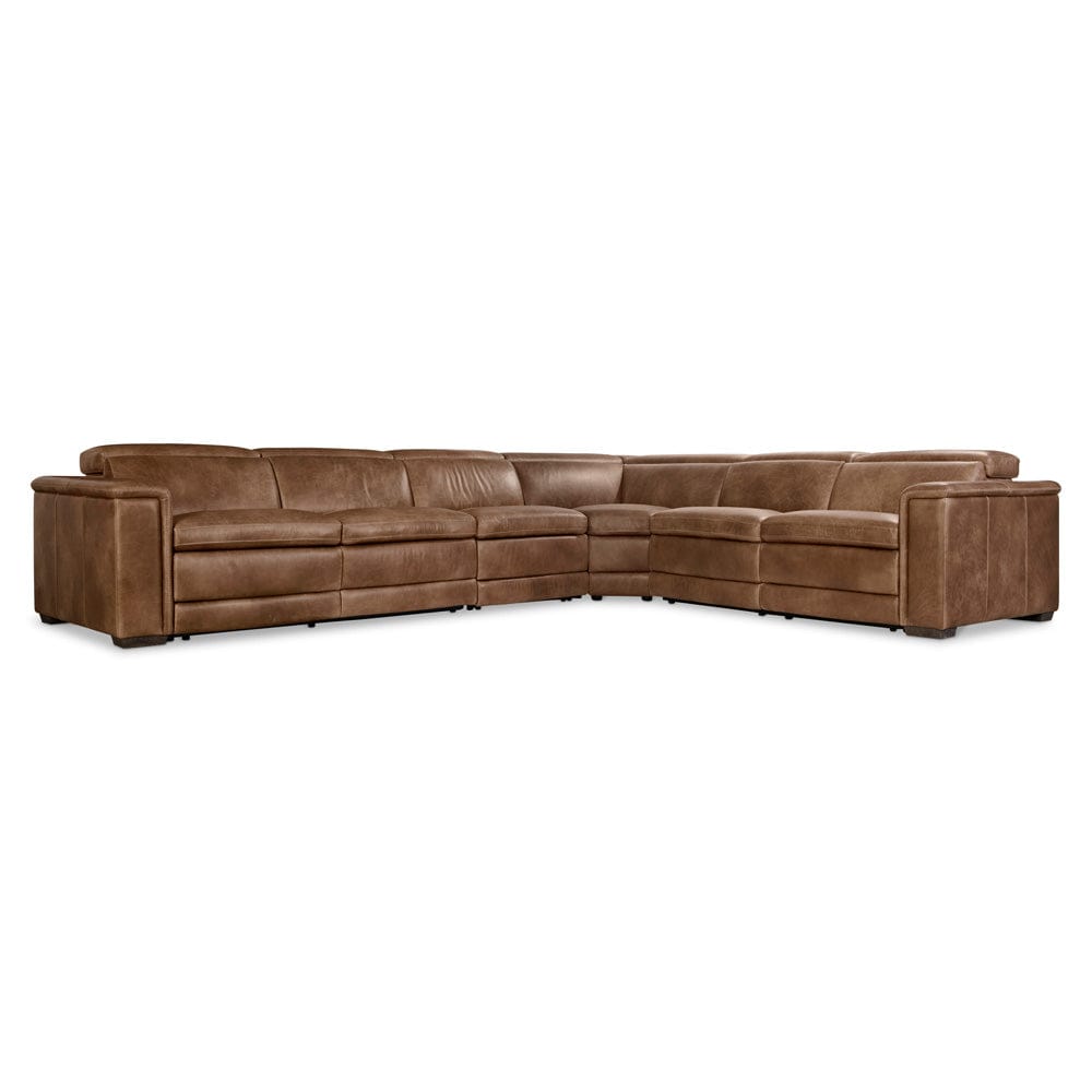Bernhardt - Lioni Leather 4-Piece Power Motion Sectional - K2088 view 1