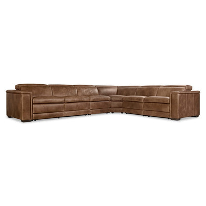 Bernhardt - Lioni Leather 4-Piece Power Motion Sectional - K2088 view 1