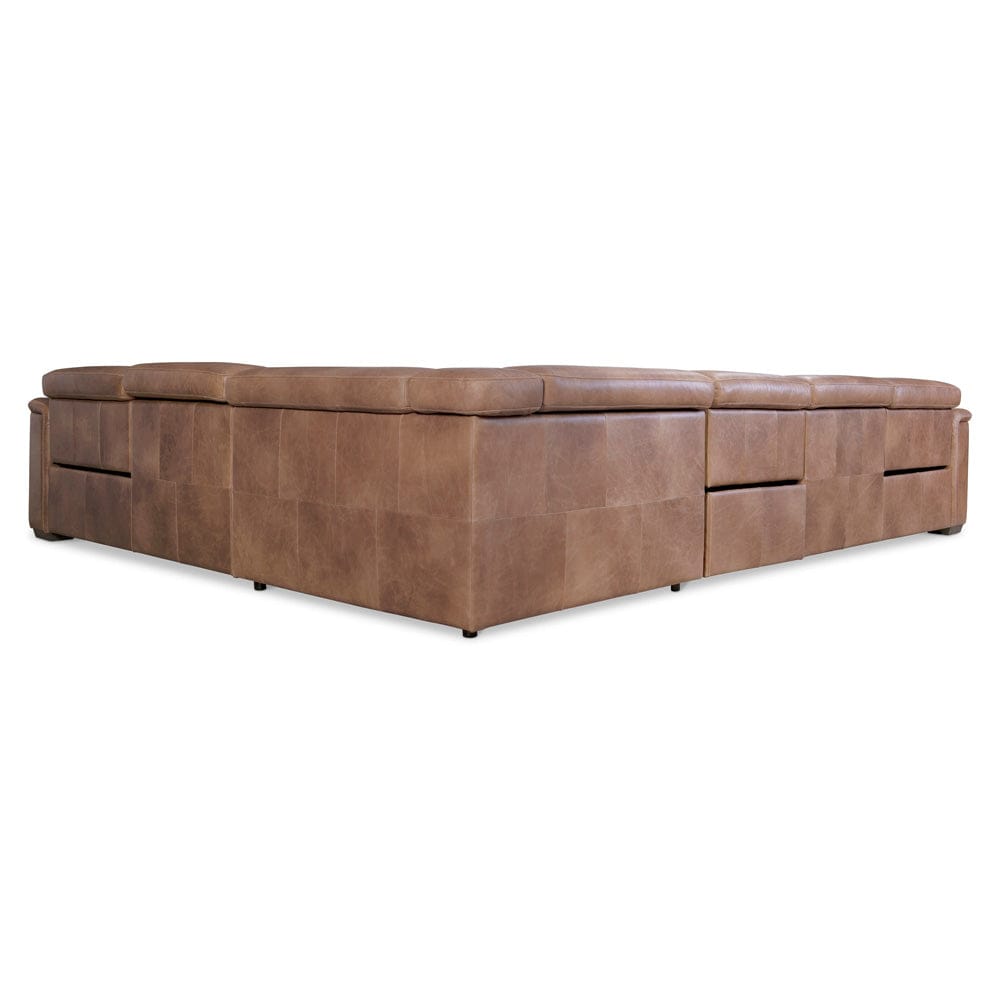 Bernhardt - Lioni Leather 4-Piece Power Motion Sectional - K2088 view 4