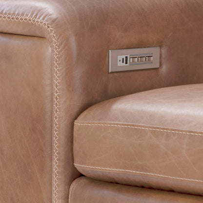 Bernhardt - Lioni Leather 4-Piece Power Motion Sectional - K2088 view 5