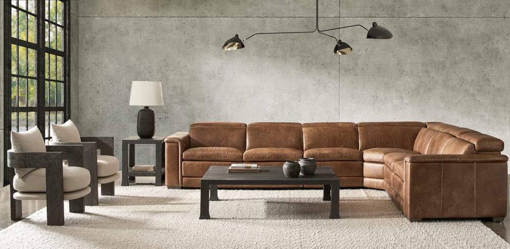 Bernhardt - Lioni Leather 4-Piece Power Motion Sectional - K2088 view 8