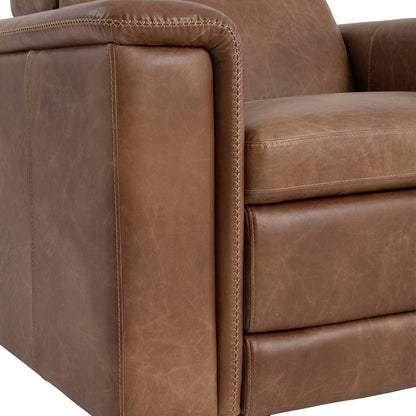 Bernhardt - Lioni Leather Power Motion Chair in Brown - 9562RHO view 7