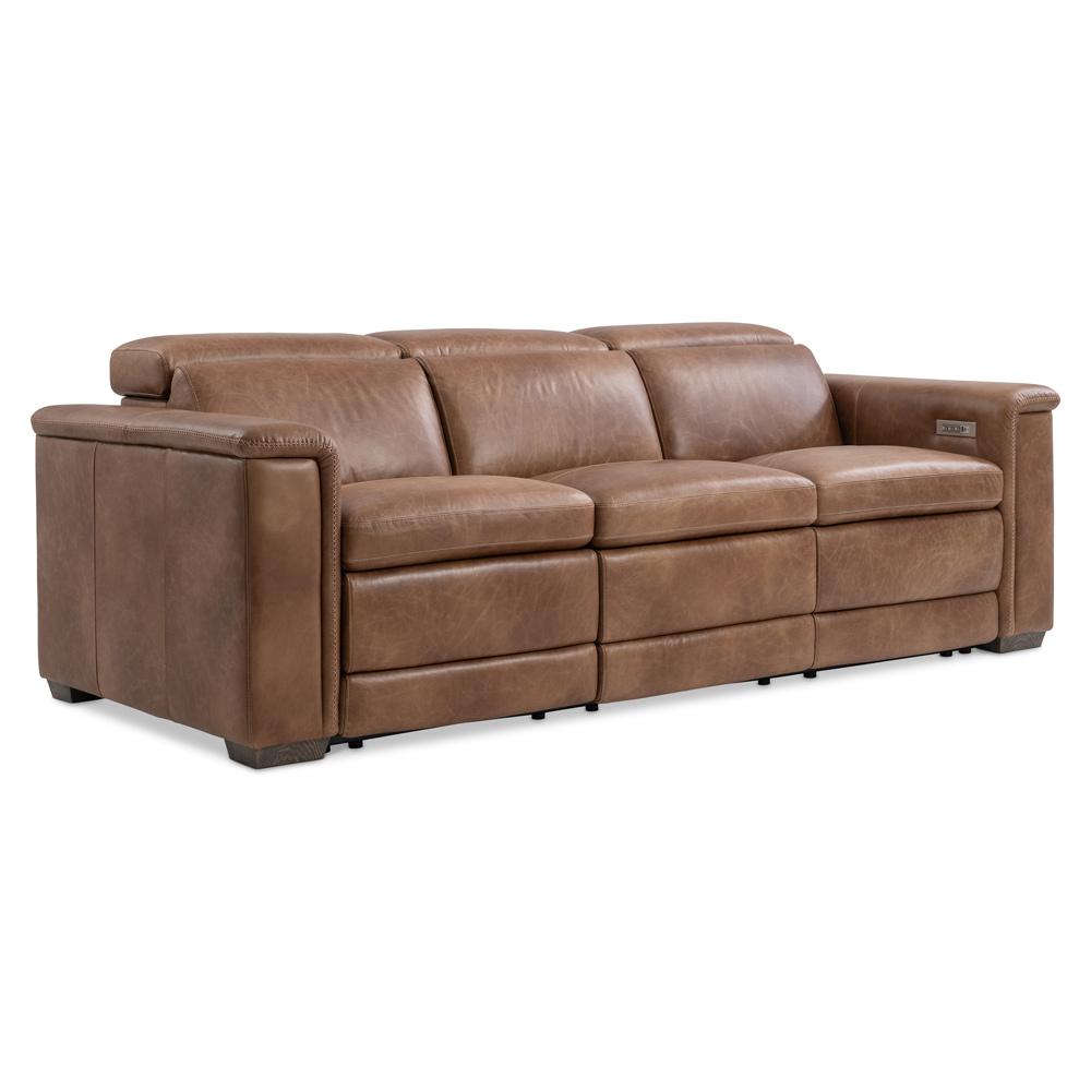 Bernhardt - Lioni Leather Power Motion Sofa - 9567RHO veiw 1