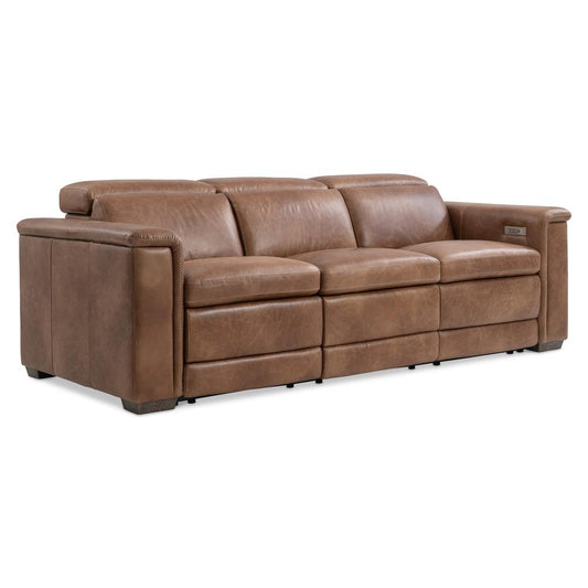 Bernhardt - Lioni Leather Power Motion Sofa - 9567RHO veiw 1