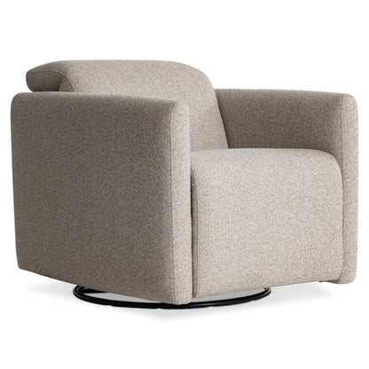 Bernhardt - Livvy Fabric Power Motion Swivel Chair in Beige - B190SO view 1