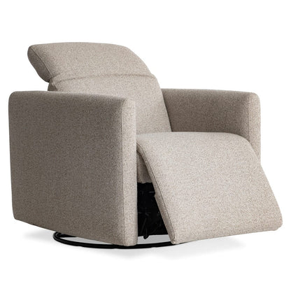 Bernhardt - Livvy Fabric Power Motion Swivel Chair in Beige - B190SO view 2