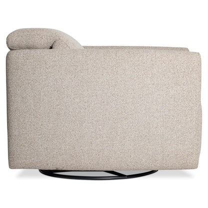 Bernhardt - Livvy Fabric Power Motion Swivel Chair in Beige - B190SO view 4