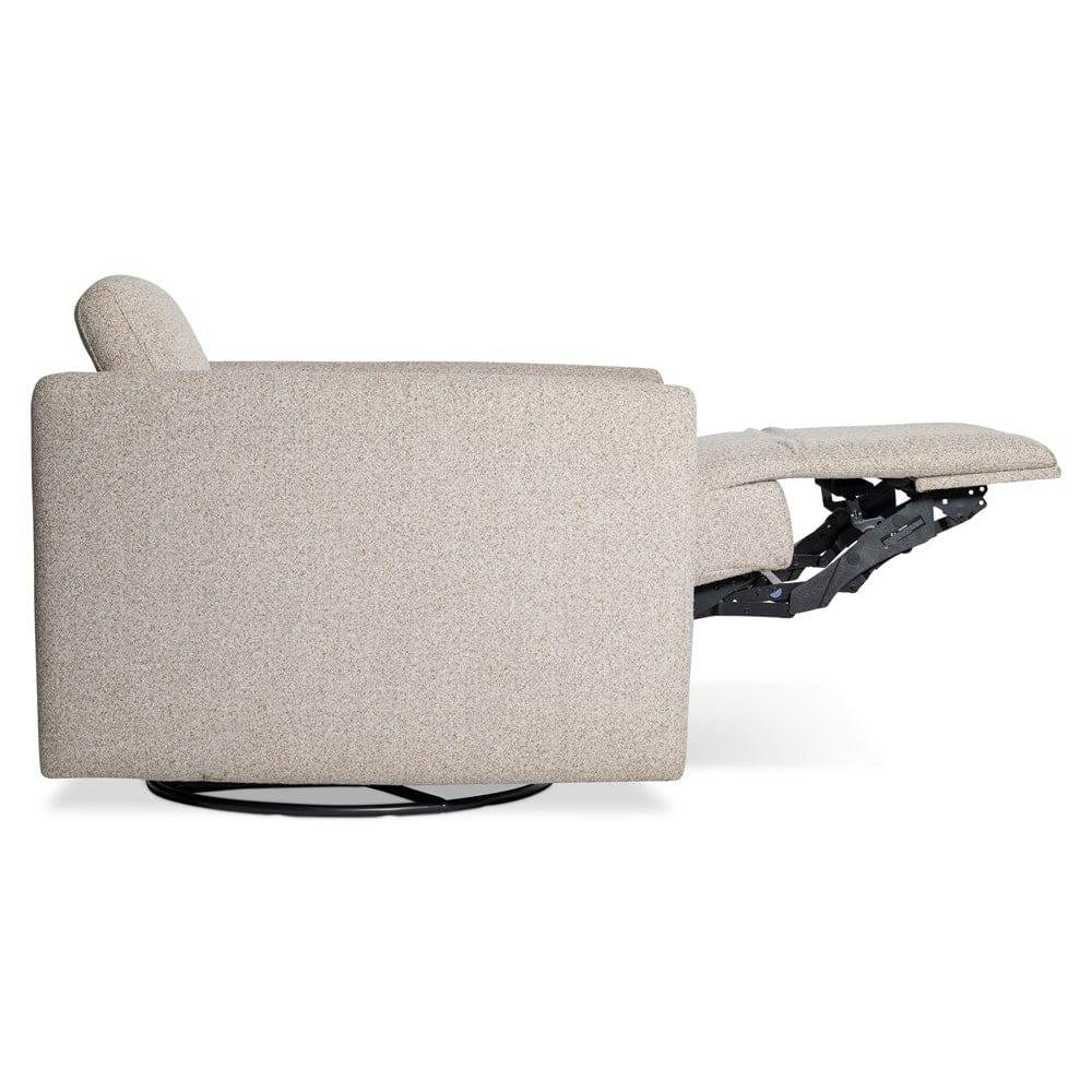 Bernhardt - Livvy Fabric Power Motion Swivel Chair in Beige - B190SO view 5