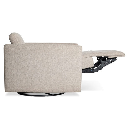 Bernhardt - Livvy Fabric Power Motion Swivel Chair in Beige - B190SO view 5