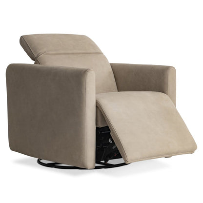 Bernhardt - Livvy Leather Power Motion Swivel Chair - 190SLO view 2