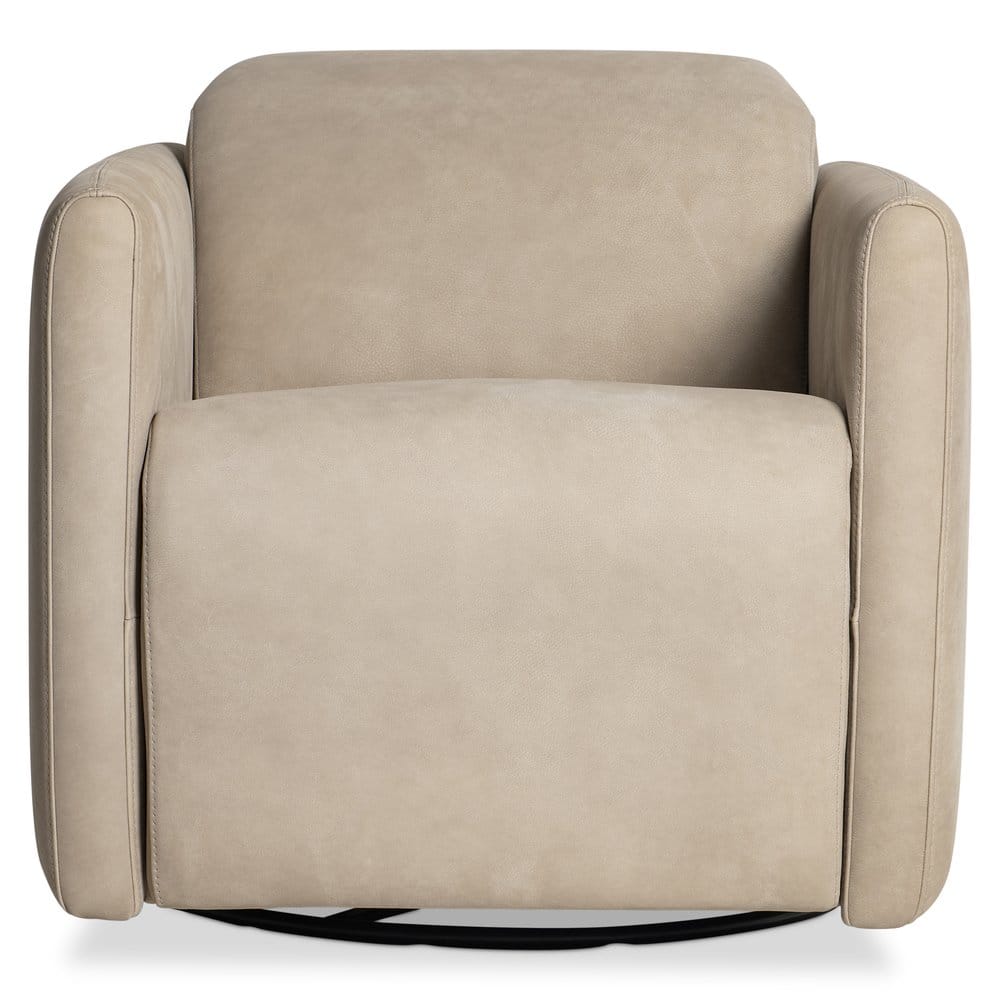 Bernhardt - Livvy Leather Power Motion Swivel Chair - 190SLO view 3