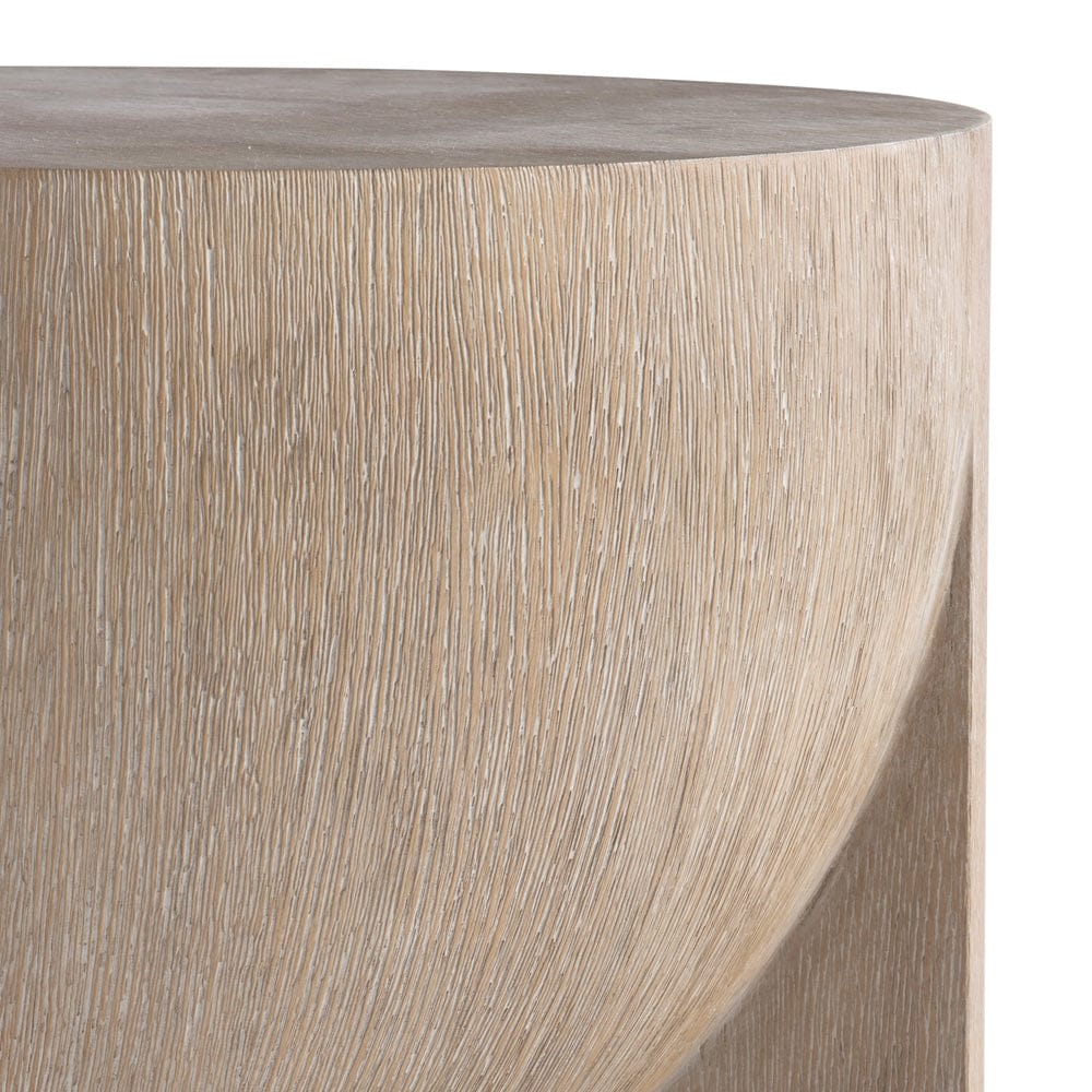 Bernhardt - Loggia 22" Round Side Table in Brown - 345129 view 6