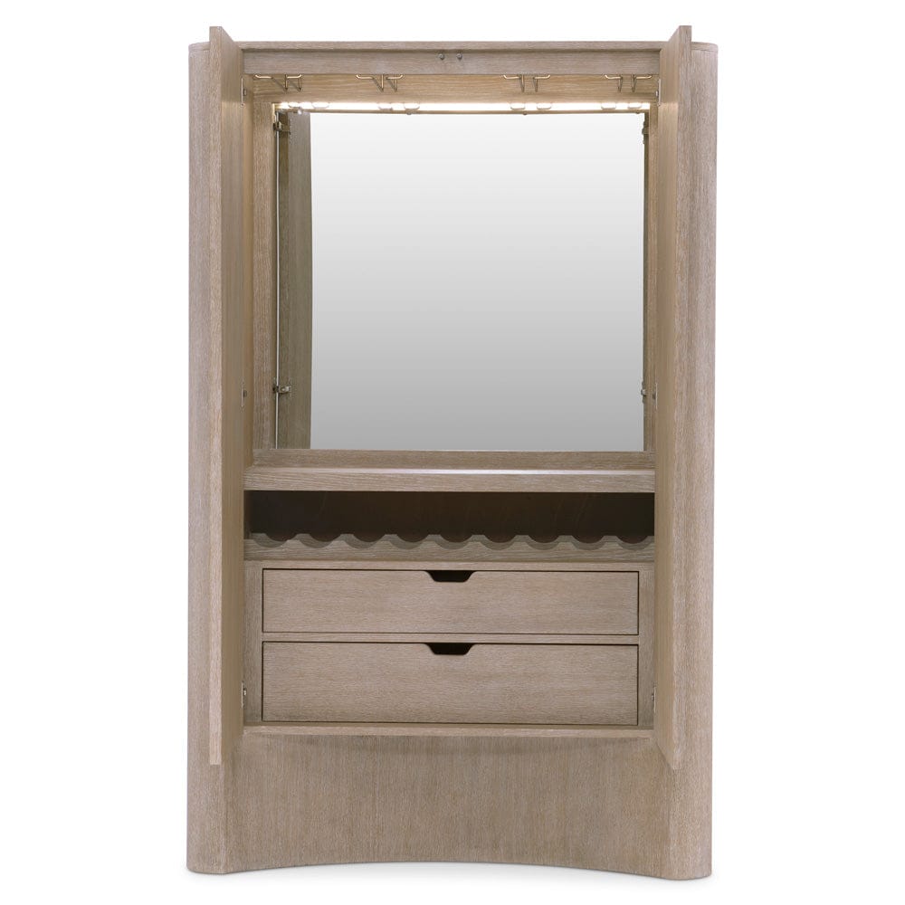 Bernhardt - Loggia Bar Cabinet in Brown - 345845 view 4