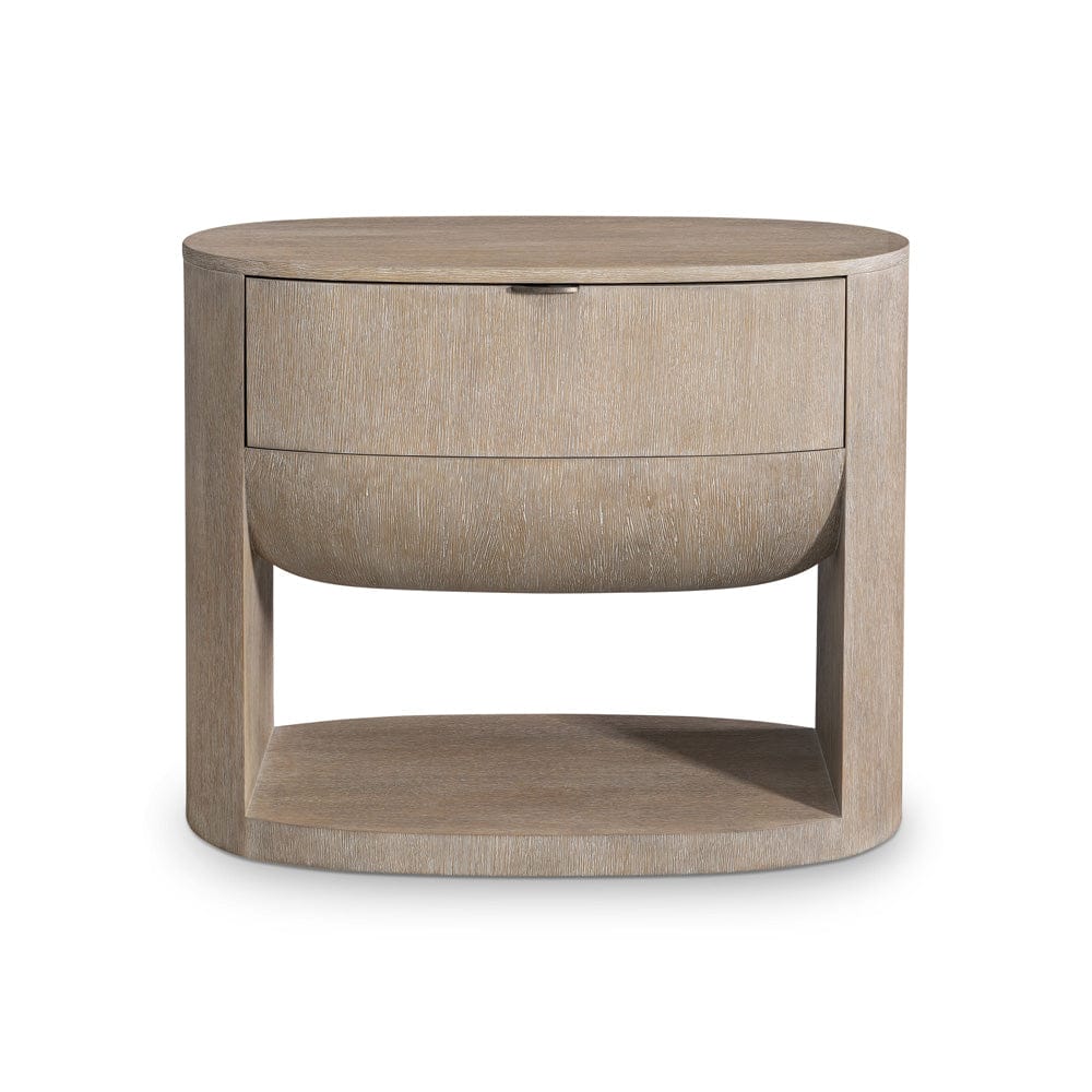 Bernhardt - Loggia Open Base Nightstand in Brown - 345230 view 2