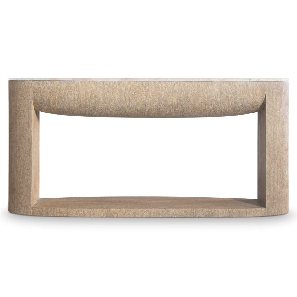 Bernhardt - Loggia Oval Console Table in Brown - 345925 view 3