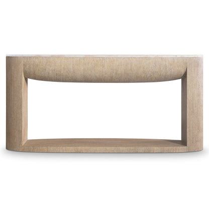 Bernhardt - Loggia Oval Console Table in Brown - 345925 view 3