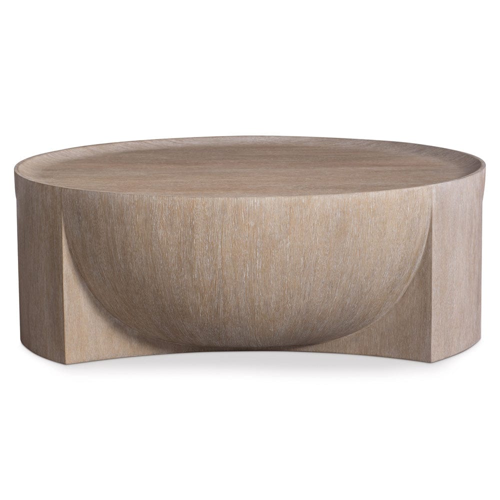 Bernhardt - Loggia Round Cocktail Table in Brown - 345009 view 1