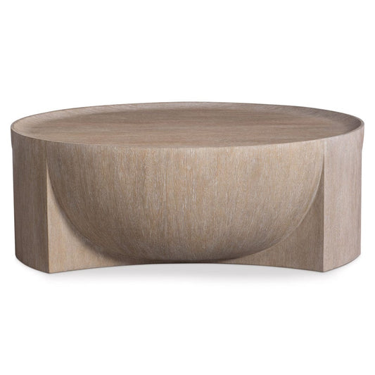 Bernhardt - Loggia Round Cocktail Table in Brown - 345009 view 1
