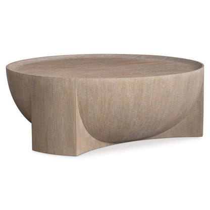 Bernhardt - Loggia Round Cocktail Table in Brown - 345009 view 4