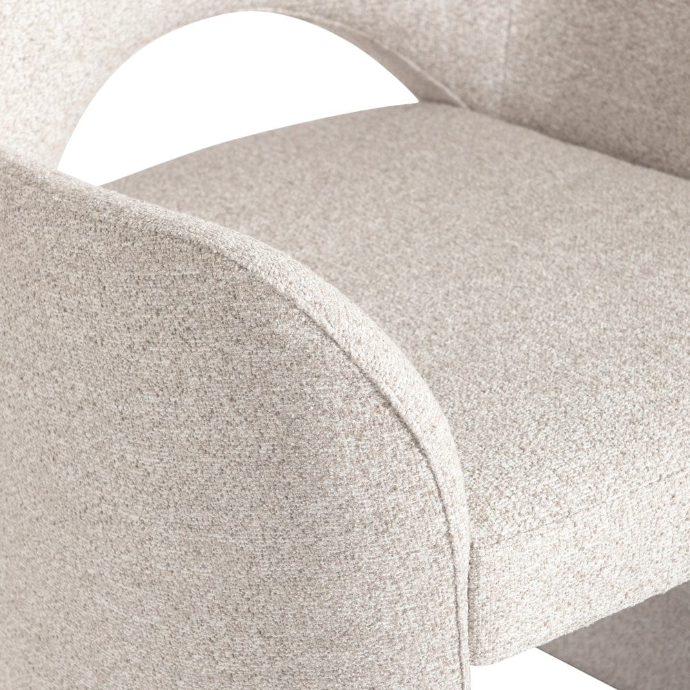 Bernhardt - Loggia Shelter Back Arm Chair in Beige - 345542 view 5