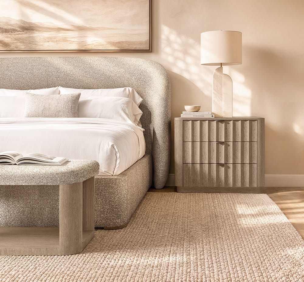 Bernhardt - Loggia Shelter King Bed in Beige - K2212 view 6