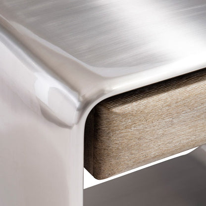 Bernhardt - Lomond Nightstand - Silver - 347230 view 7