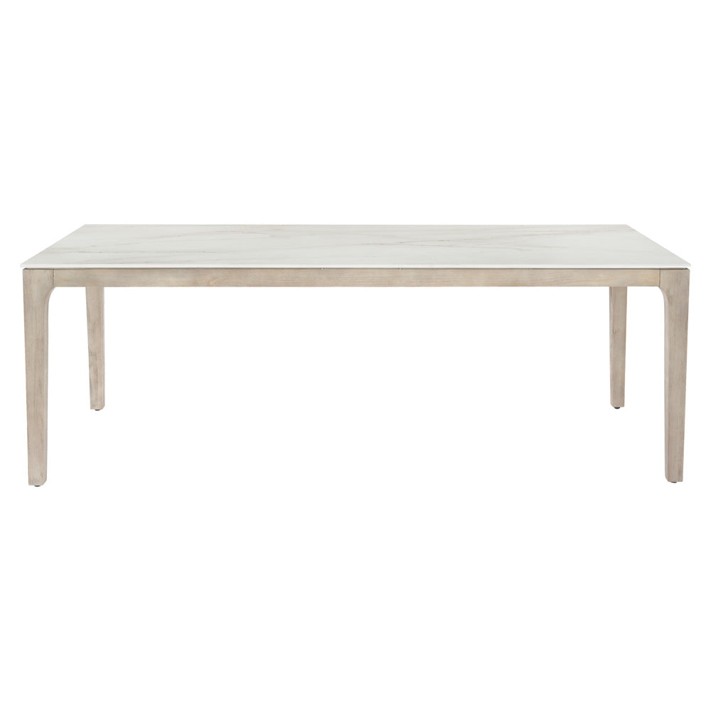 Bernhardt - Marbella Outdoor Dining Table in Matte Shell / Sun-Washed - K2202 view 2