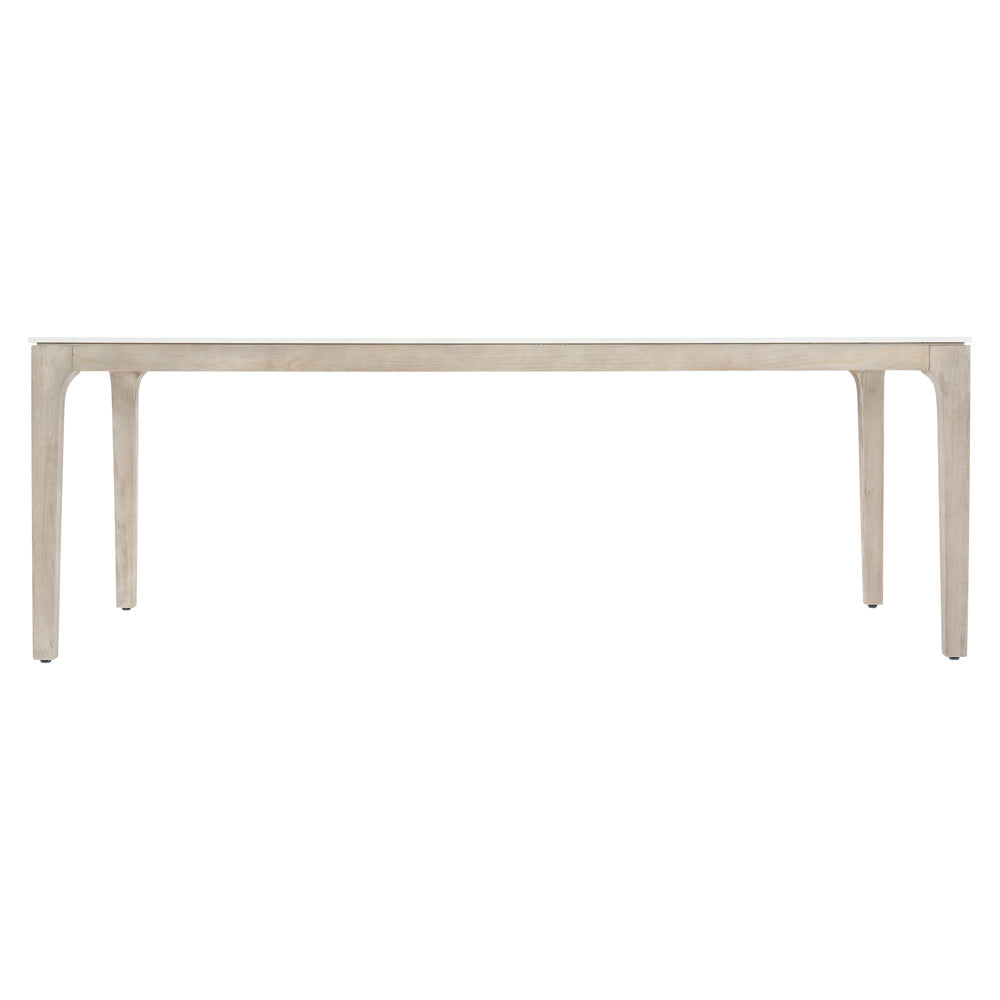 Bernhardt - Marbella Outdoor Dining Table in Matte Shell / Sun-Washed - K2202 view 3