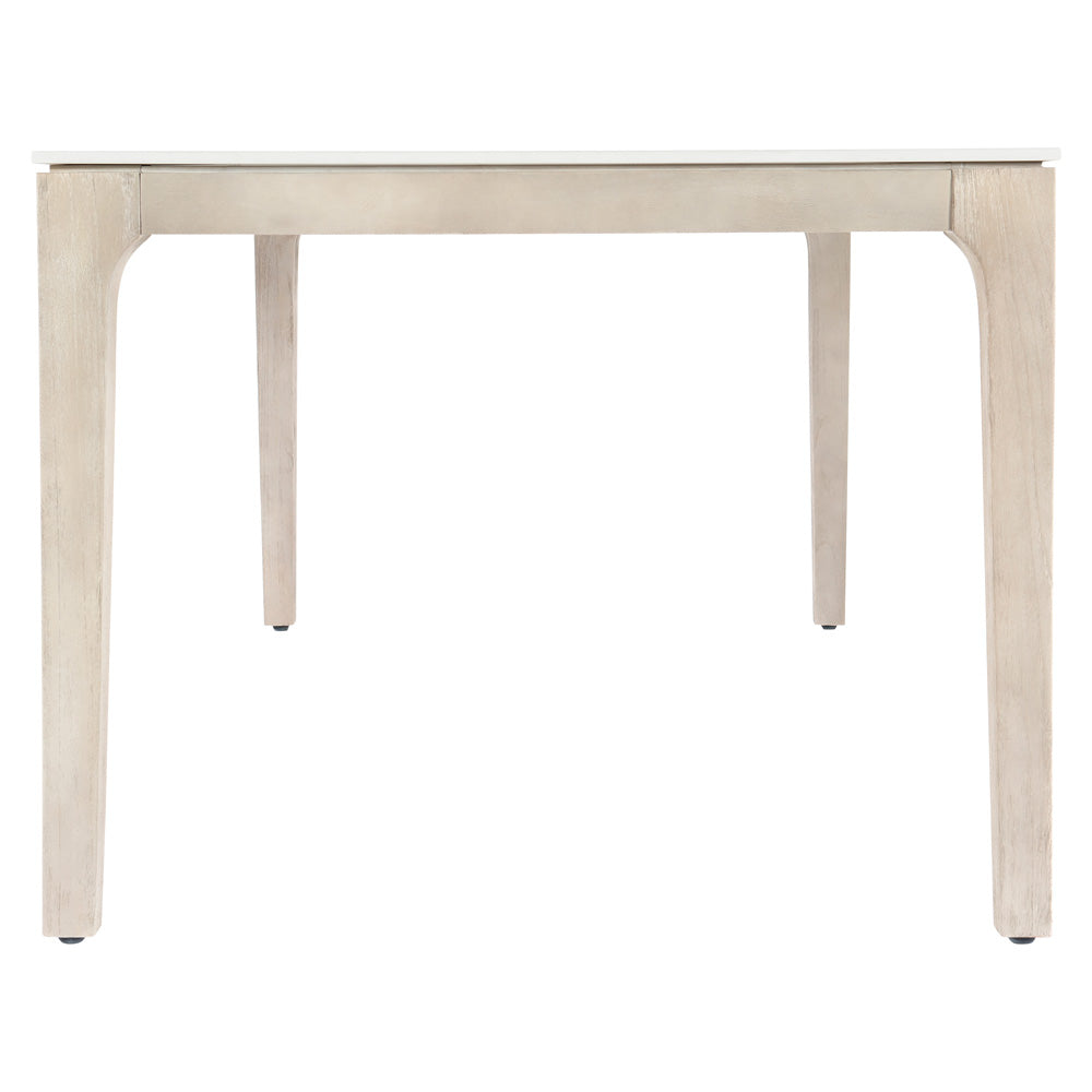 Bernhardt - Marbella Outdoor Dining Table in Matte Shell / Sun-Washed - K2202 view 5
