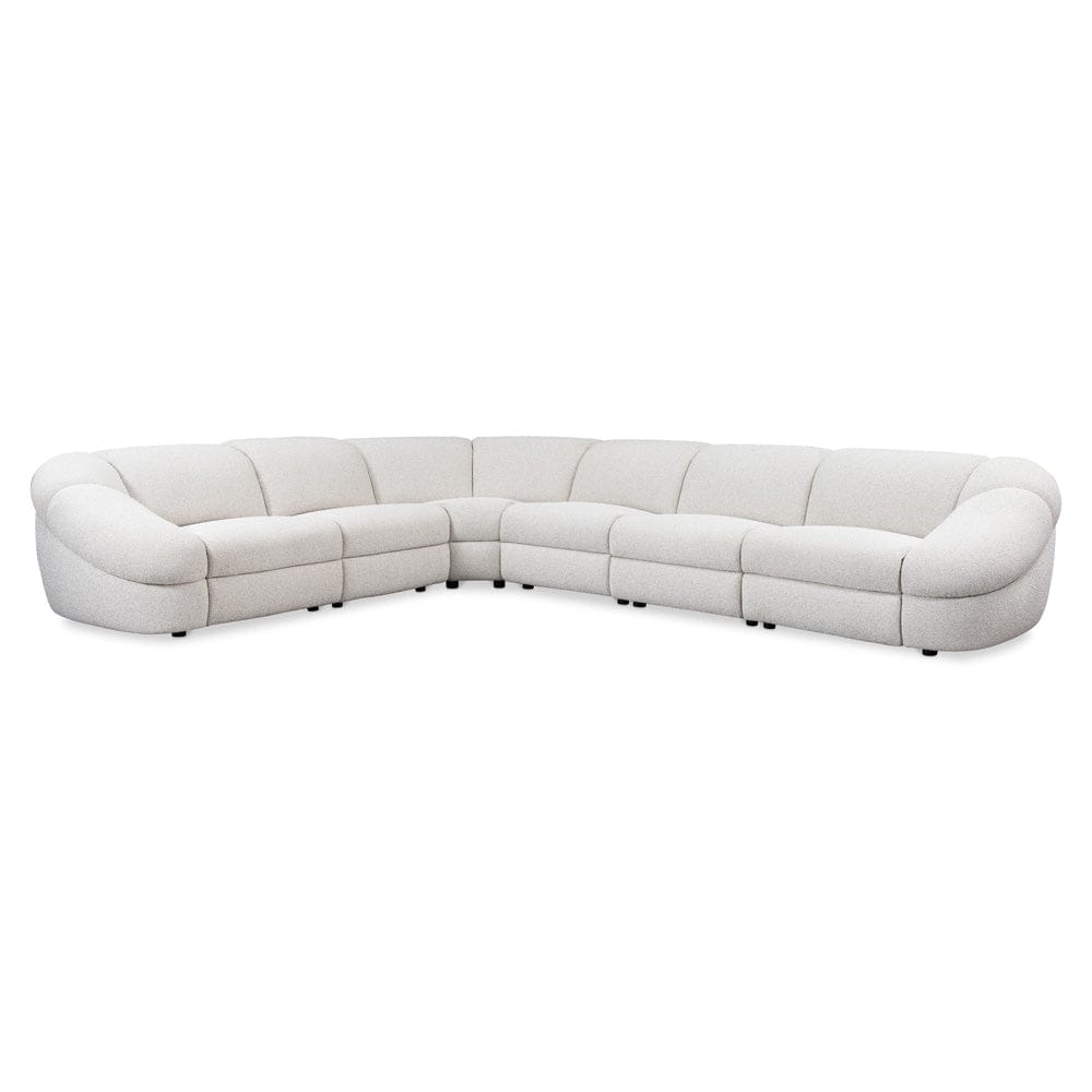 Bernhardt - Massimo 6-Piece Fabric Power Motion Sectional in Beige - K2246 view 1