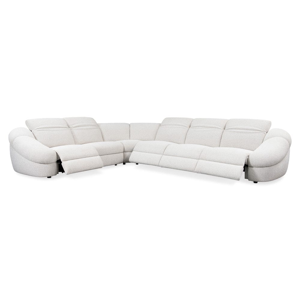 Bernhardt - Massimo 6-Piece Fabric Power Motion Sectional in Beige - K2246 view 2