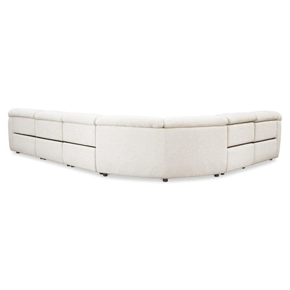 Bernhardt - Massimo 6-Piece Fabric Power Motion Sectional in Beige - K2246 view 4