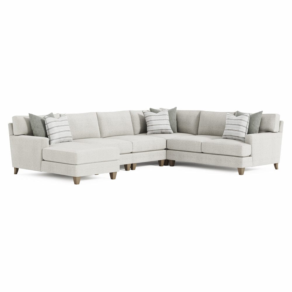 Bernhardt - Mila 5-Piece Left Facing Fabric Sectional - K1981 view 2