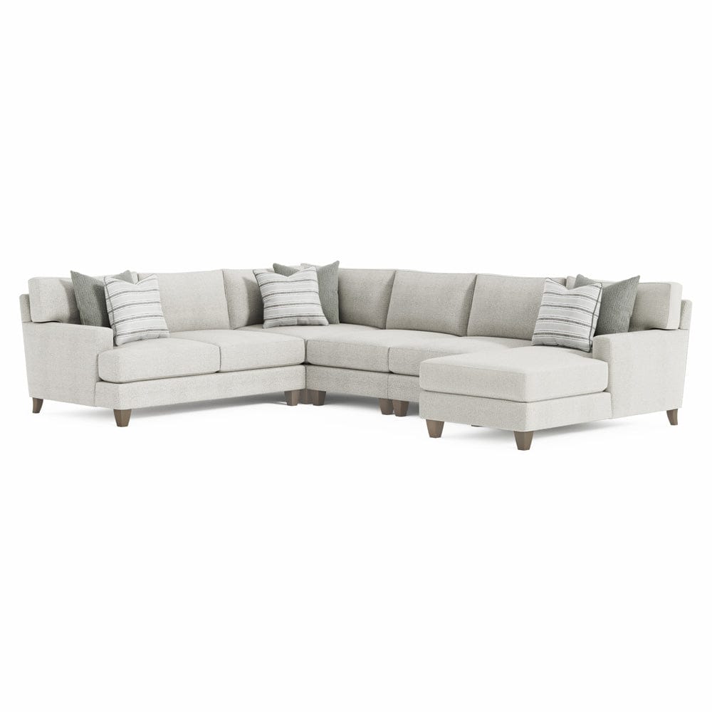 Bernhardt - Mila 5-Piece Right Facing Fabric Sectional - K1978 view 2
