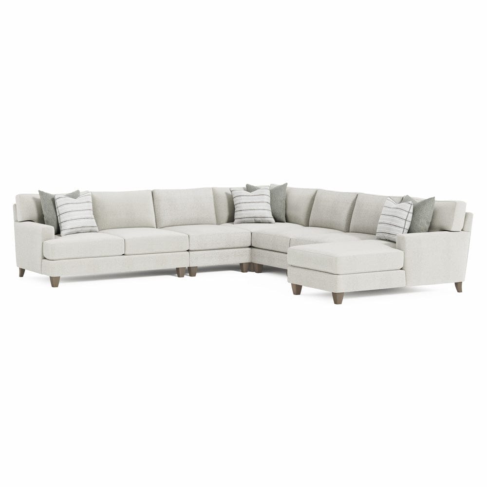 Bernhardt - Mila 6-Piece Fabric Sectional with Right Facing Chaise - K1957 view 1