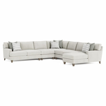 Bernhardt - Mila 6-Piece Fabric Sectional with Right Facing Chaise - K1957 view 1